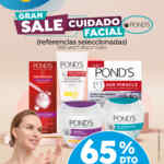 Gran Sale Cuidado Facial Mercado Colsubsidio: 65% de descuento en Ponds
