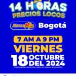 Catálogo Mercamío y Mercatodo Bogotá 14 Horas Precios Locos 18 de octubre 2024