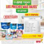 Los Precios mas Bajos en Lácteos Tiendas ara