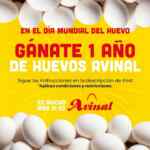 Avinal sortea un año de huevos Avinal GRATIS