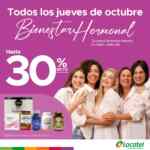 Locatel Bienestar Hormonal: Hasta 30% de descuento en productos seleccionados