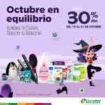 Octubre en Equilibrio Locatel: Hasta 30% de descuento en diferentes categorías