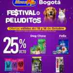 Mercamio y Mercatodo Festival de Peluditos: 25% de descuento en seleccionados