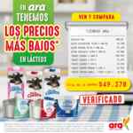 Los Precios mas Bajos en Lácteos Tiendas ara