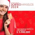 Gana una tarjeta de débito con valor de $5.000.000 en el concurso 2024 de Hayuelos