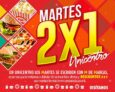 Martes 2×1 en plazoleta de comidas Unicentro Cúcuta