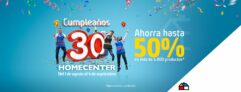 Homecenter Cumpleaños 30: hasta 50% de descuento en más de 5000 productos