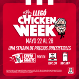 KFC Chicken Week 2023 con combos desde $19.900