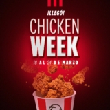 Ofertas KFC Chicken Week del 18 al 24 de marzo 2024