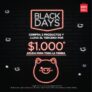 Miniso Black Friday 2023: compra 2 y lleva el tercer artículo por $1.000