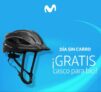Promo Movistar Día sin Carro 2023: casco para bici Gratis para clientes con plan