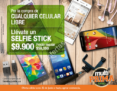 Promoción Jumbo, por la compra de cualquier celular, llévate un Selfie Stick por 9,900