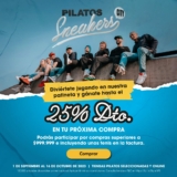 Promo Pilatos Sneakres City: juega patineta y obtén hasta 25% de descuento