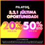 Sale Pilatos Última Oportunidad: Rebajas del 20% al 50% de descuento