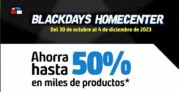 Pre Black Friday Homecenter 2023: hasta 50% de descuento en miles de productos