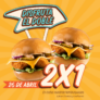 Sierra Nevada 2×1 en todas las hamburguesas hoy 26 de abril