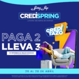 Paga 2 y lleva 3 en el Creditazo de Spring Step