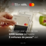 Gana bonos de hasta $3 millones en el concurso de Banco Caja Social