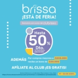 Promo Brissa: hasta 50% de descuento + bono de $30.000 en compras de $200.000