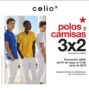 Promoción Celio de 3×2 en polos y camisas por el Día del Padre