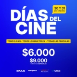 Días del Cine Cinecolombia: Funciones desde $6.000