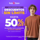 Descuentos Sin Límite Fruta Fresca: Hasta 50% de descuento