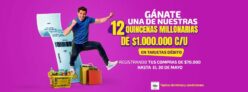 Sorteo Quincenas Millonarias la Central 2023: Gana uno de los 12 premios de $1’000.000