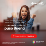 Promo LG Feria del Hogar 2023: parlante Gratis en la compra de un Televisor