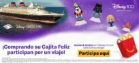 Concurso McDonalds Cajita Feliz y Disney 100: Gana viaje en crucero