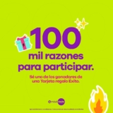 Aniversario Móvil Éxito: Gana una de las tarjetas de $100.000