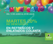 Promo Colanta, todos los martes 20% de descuento en refrescos y enlatados hasta el 26 de julio