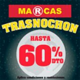 Promo Marcas, 60% de descuento de trasnochón C.C Unico