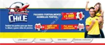 Concurso Tu puntualidad te premia, muebles Jamar, acumula puntos y gana un viaje a Chile y muchos más.