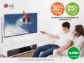 Promo Jumbo, 25% de descuento en televisores LG, referencias seleccionadas hoy 1 de septiembre