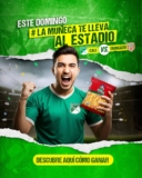 Gana entradas para alentar al Deportivo Cali en el estadio con Pastas La Muñeca