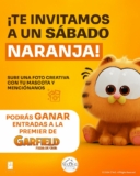 Gana boletas GRATIS para la premier de la nueva película de Garfield