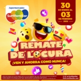Ofertas Surtifamiliar Remate de Locura del 30 de enero al 3 de febrero de 2025