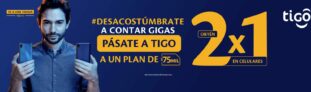 Promoción Tigo 2020 de 2×1 en celulares